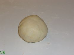 One quarter of dough