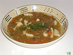 Supa cu puţin cimbru