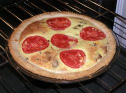 Quiche cu ciupeci şi bacon