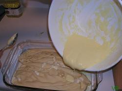 Plăcinta in tava şi glazura